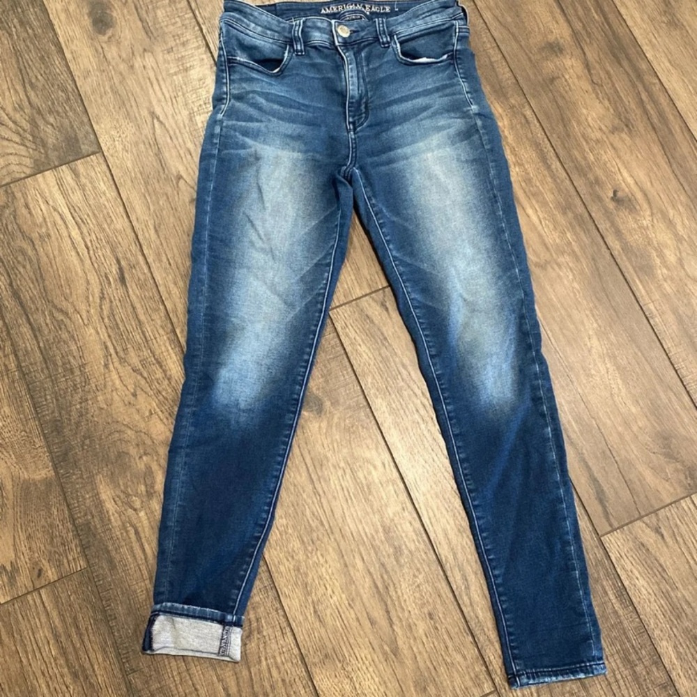 High rise jeans